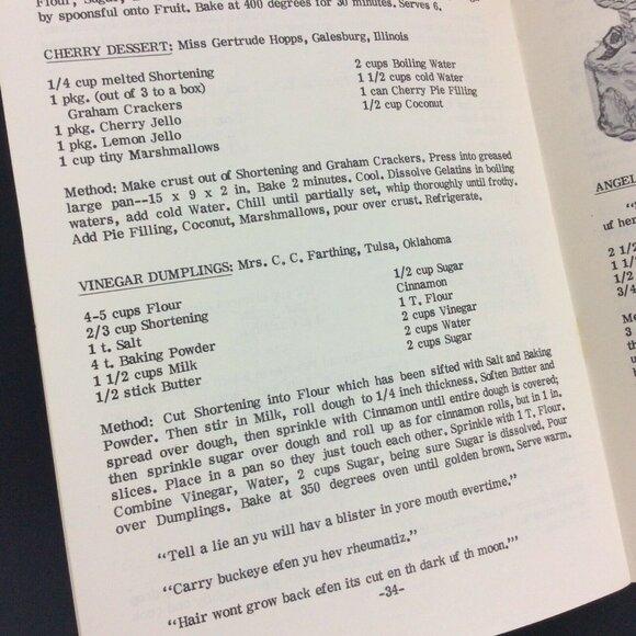 Luizie Sez Yall Come Its Eatin Time Country Cookin By Louise Henderson 1973 - Picture 6 of 6